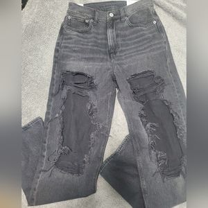 American Eagle Highest Rise Baggy Ripped Jeans